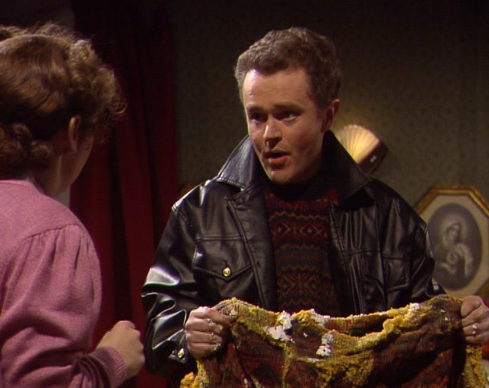 I'M NOT WEARING A CAKE JUMPER! THIS IS HORRIBLE. YUK! 