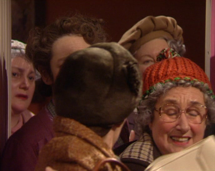 STOP! STOP! LADIES! IT'S AFTER SEVEN O'CLOCK. 