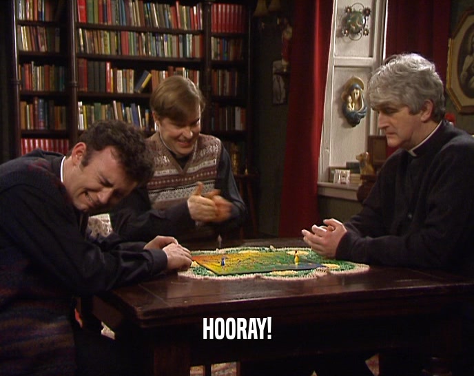 HOORAY!  