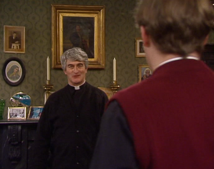 DOUGAL, GREAT NEWS. I'VE BEEN ASKED TO GO AND WORK IN AMERICA! 