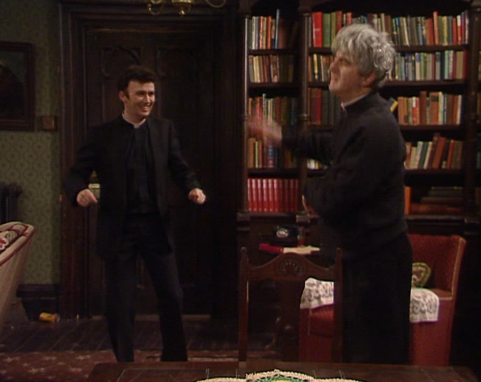 - YEAH... ACTUALLY, KEEP IT. - REALLY? ALL RIGHT. THANKS, TED. 