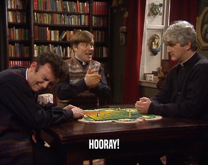 HOORAY!  
