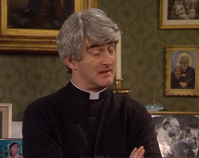 WELL, AS A PRIEST.  