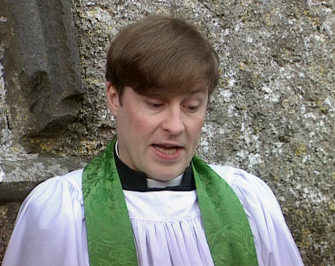 SORRY, TED. I WAS CONCENTRATING TOO HARD ON LOOKING HOLY. 