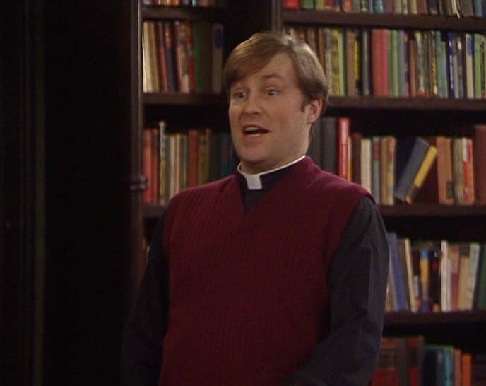 MRS DOYLE! TED'S BEEN OFFERED A JOB IN AMERICA AND WE'RE GOING WITH HIM! 