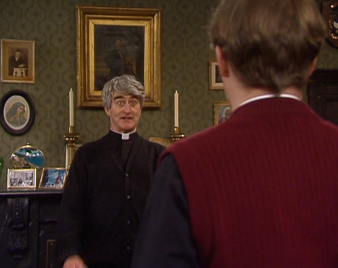 DOUGAL, GREAT NEWS. I'VE BEEN ASKED TO GO AND WORK IN AMERICA! 