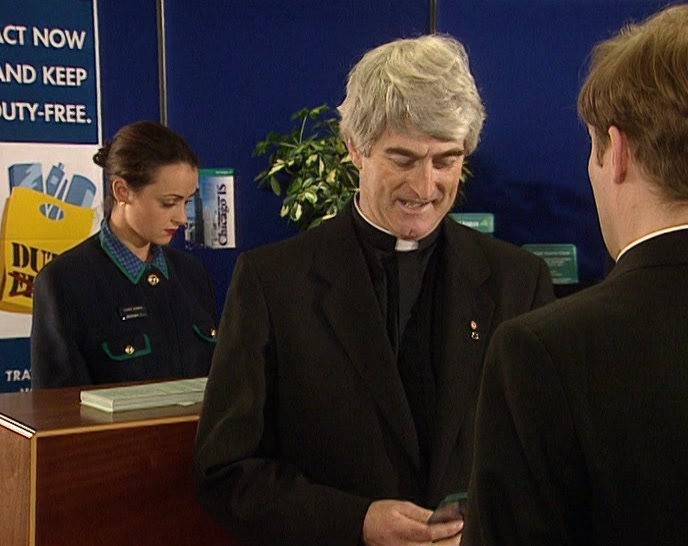 DOUGAL, MRS DOYLE, FATHER JACK...  
