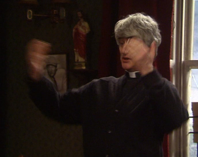 FATHER JACK, DOUGAL, MRS DOYLE... I'M GOING TO AMERICA! 