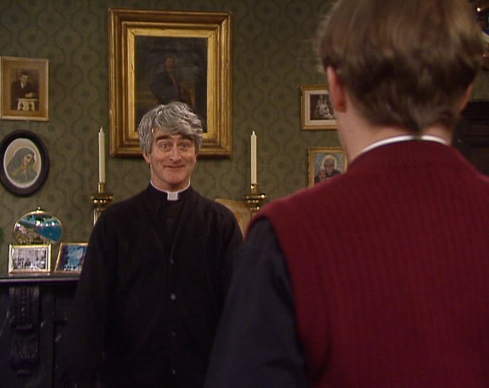 DOUGAL, GREAT NEWS. I'VE BEEN ASKED TO GO AND WORK IN AMERICA! 