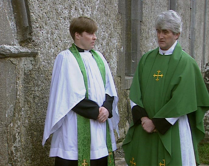 WHAT WAS MY SERMON ABOUT, DOUGAL?
 DO YOU REMEMBER?
 