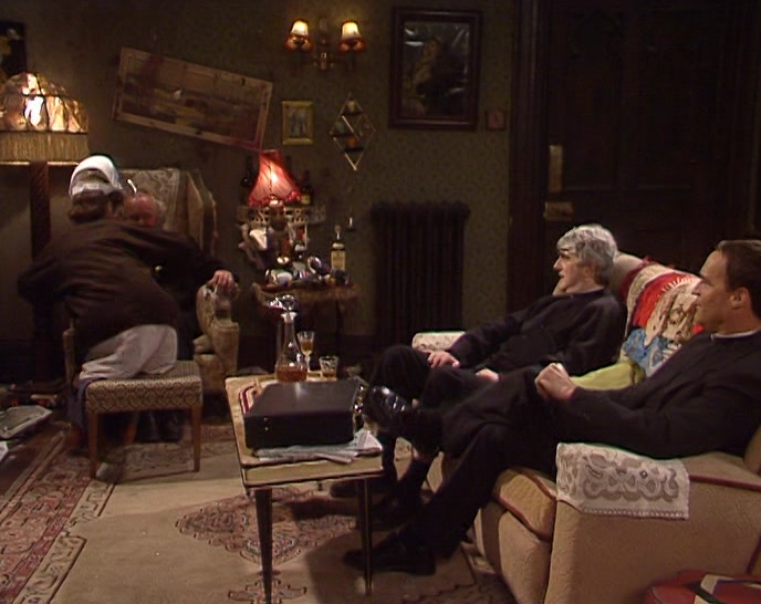 MRS DOYLE, YOU'RE NOT GOING TO CUT HIS NAILS NOW, ARE YOU? 