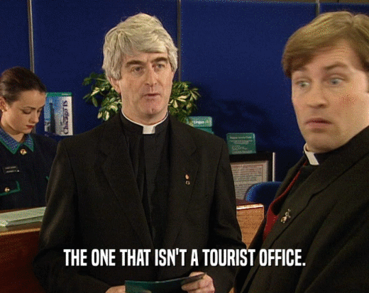 THE ONE THAT ISN'T A TOURIST OFFICE.  