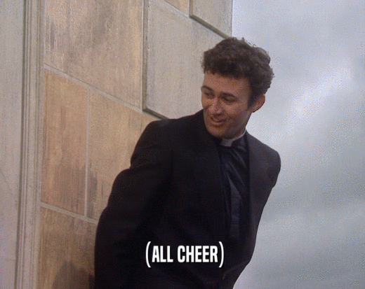 (ALL CHEER)  
