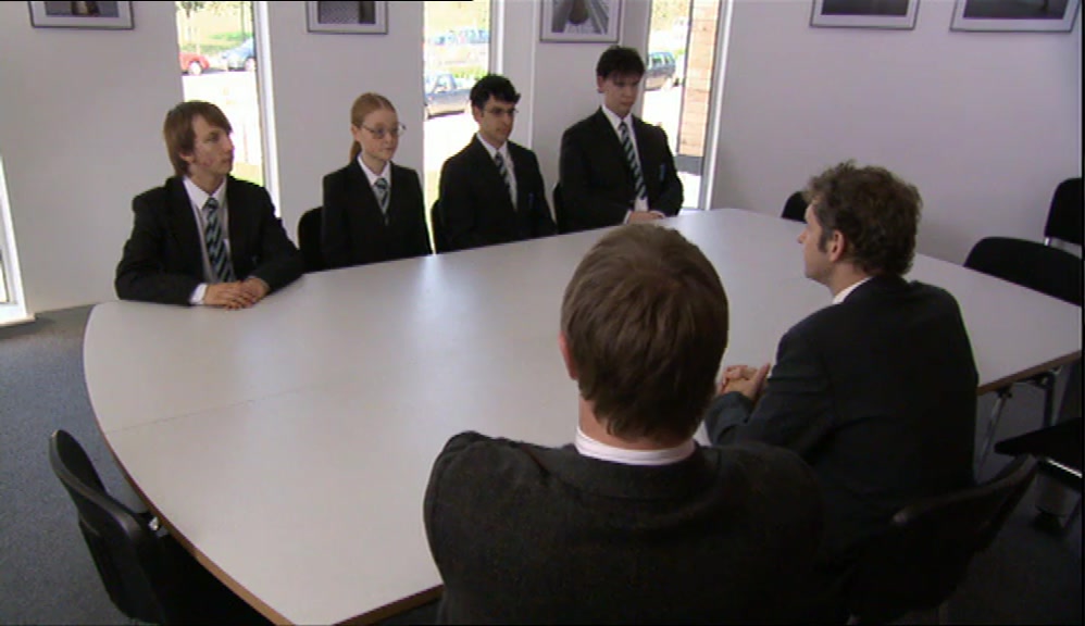 IT'S MY FIRST DAY AND I'M IN THE HEADMASTER'S OFFICE 