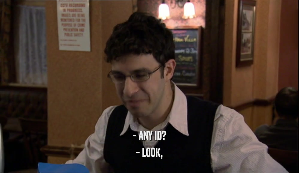 - ANY ID? - LOOK, 