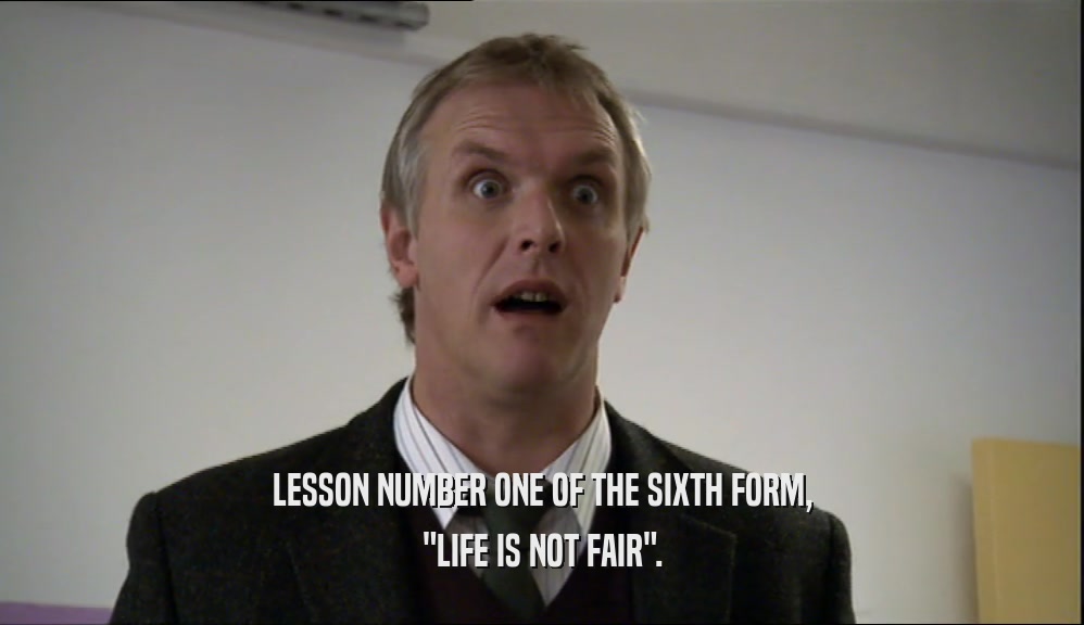LESSON NUMBER ONE OF THE SIXTH FORM, 