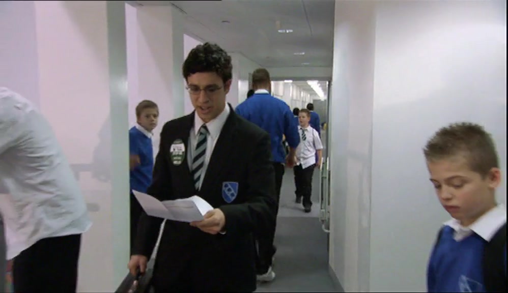 - NICE BADGE, DICKHEAD. - LOVELY. FANTASTIC. 