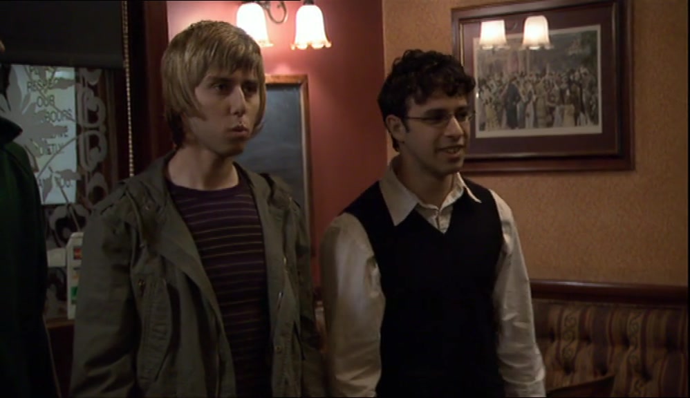 - PINT OF ORANGE SQUASH, WOULD YOU? - WHAT D'YOU WANT?! 
