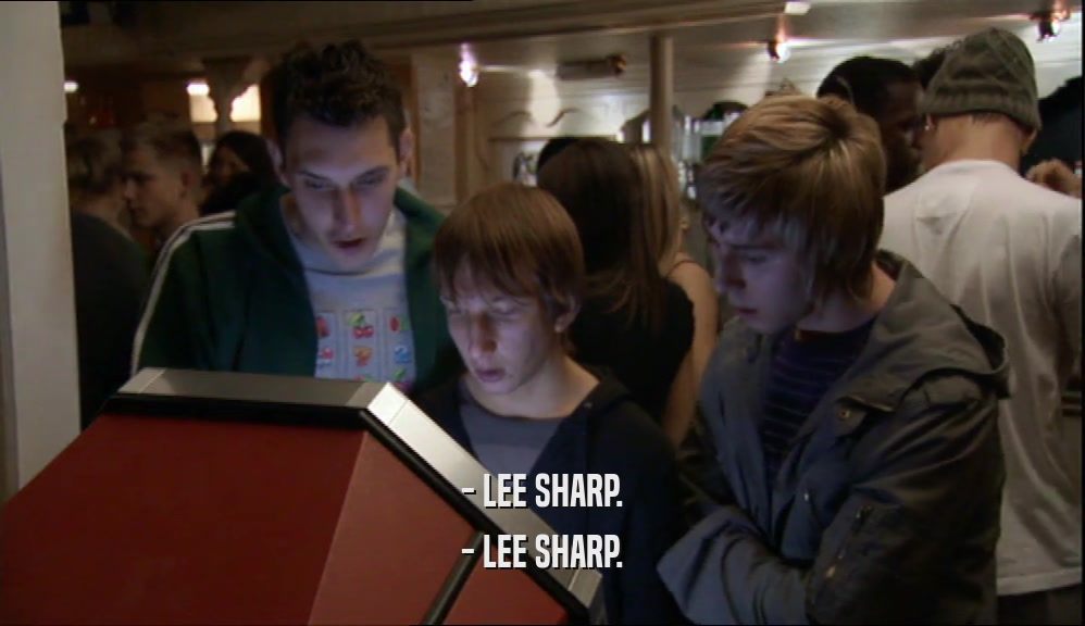 - LEE SHARP. - LEE SHARP. 
