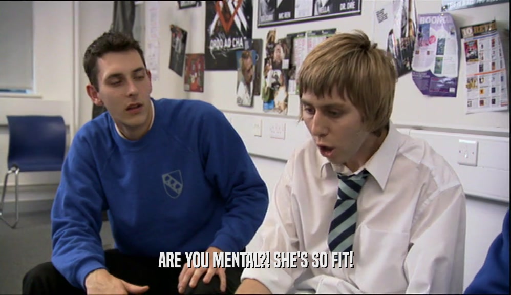 ARE YOU MENTAL?! SHE'S SO FIT!  