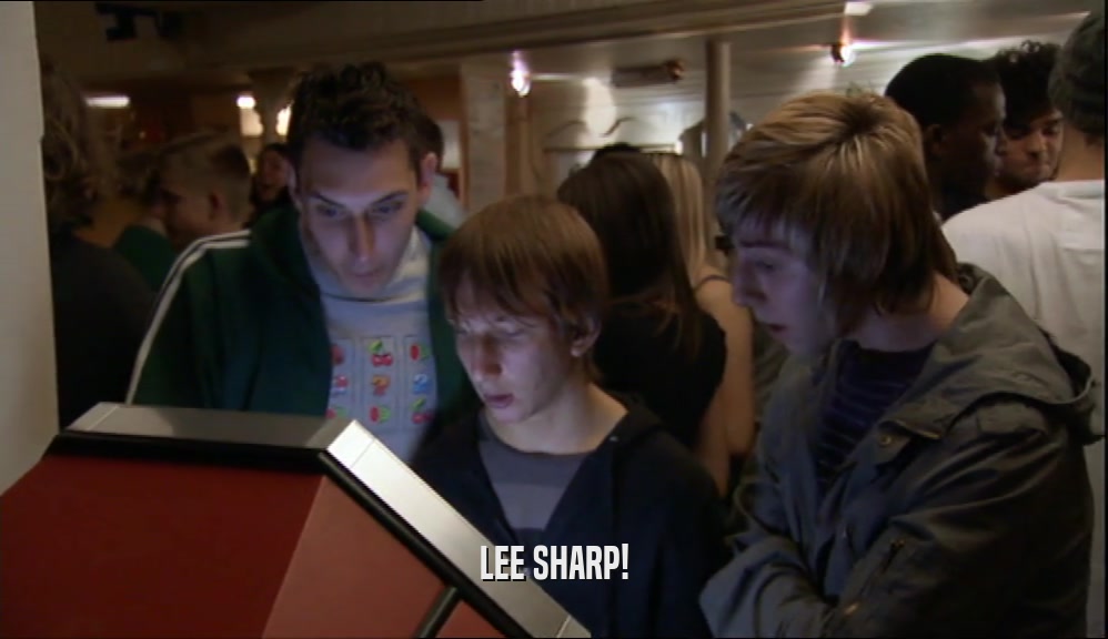 LEE SHARP!  