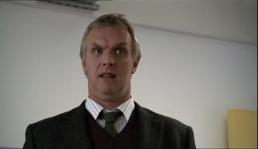 SIR! LOOK AT HIS BLAZER FOR STARTERS!  