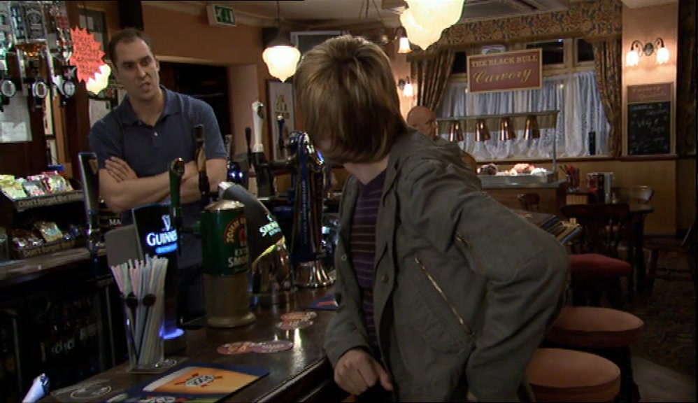 - THREE LAGERS AND A GUINNESS. - GOT ANY ID? 