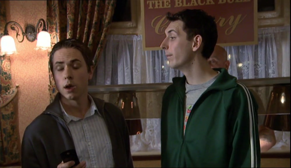 RIGHT, SO WE'RE IN THE WRONG PUB. LET'S GO. 