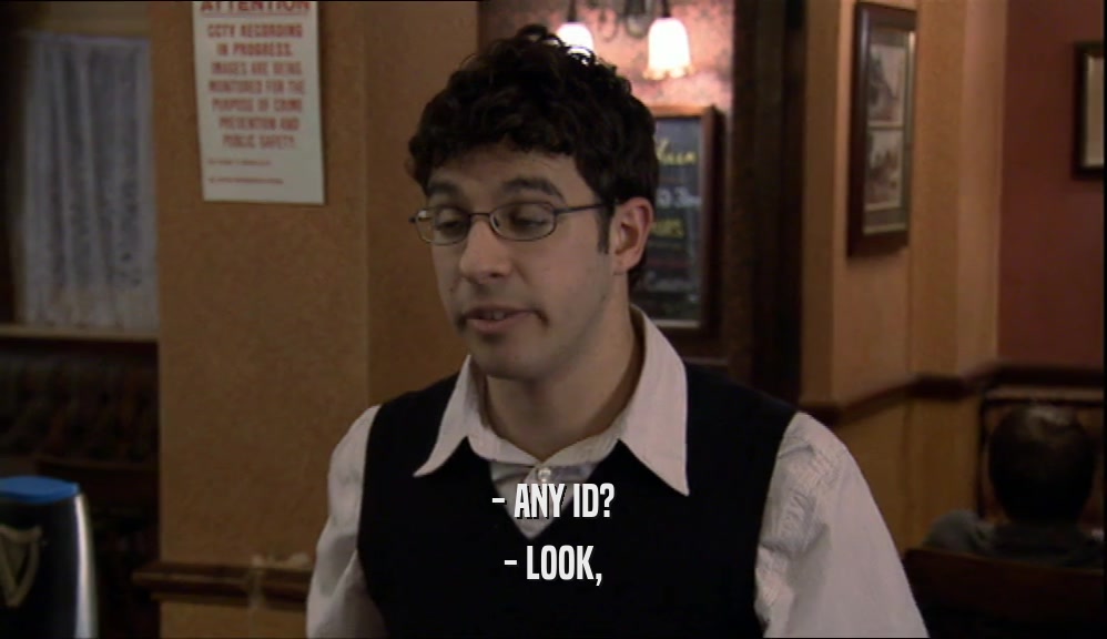 - ANY ID? - LOOK, 