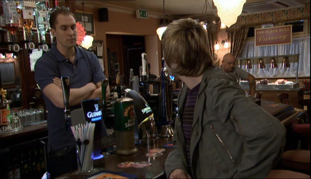 - THREE LAGERS AND A GUINNESS. - GOT ANY ID? 