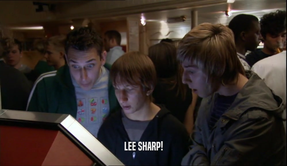 LEE SHARP!  