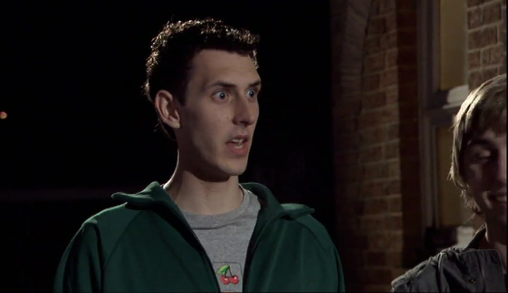 - YOU STILL FANCIED AN EIGHT-YEAR-OLD. - COME ON. I'VE GOT ID. WE'LL BE FINE. 