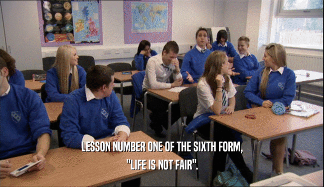 LESSON NUMBER ONE OF THE SIXTH FORM, 