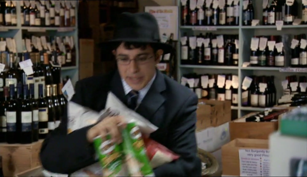 - HENCE THE CRISPS. - YEAH. 