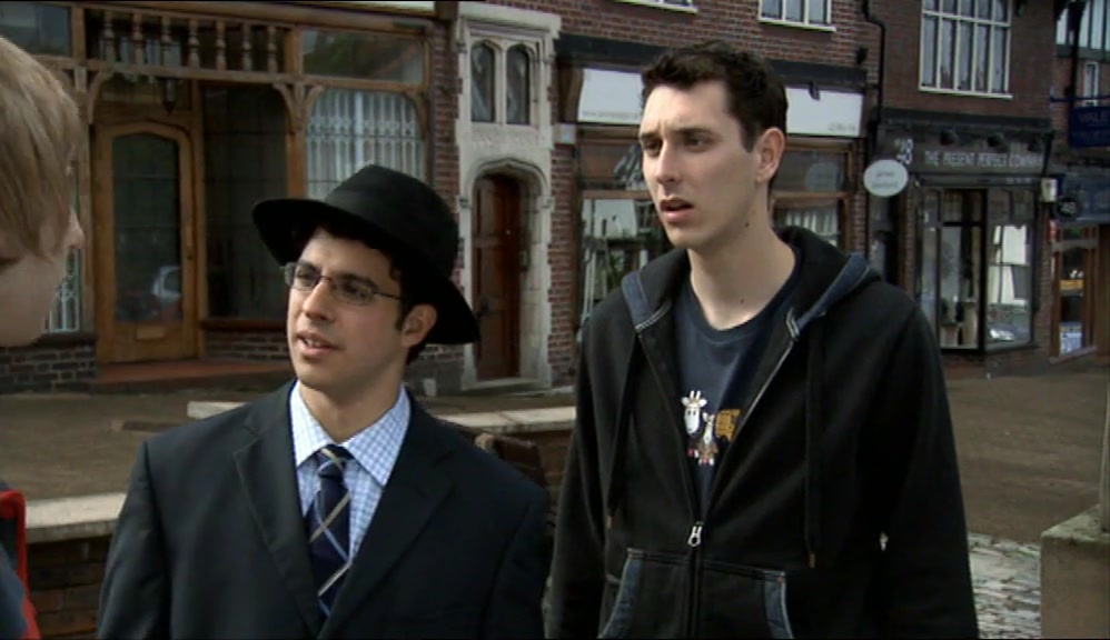 THE EVIDENCE: ONE, YOUR MUM LEFT HIM BECAUSE HE LOVES COCK. 