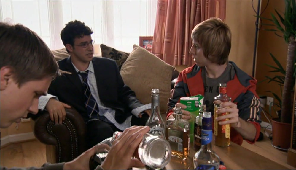 HE MIGHT AS HIS WHISKY NOW TASTES OF APPLE JUICE. 
