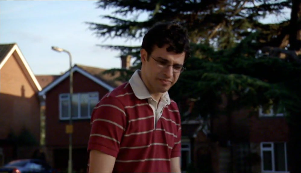 - I'LL SEE YOU TOMORROW. - TO WANK OVER YOUR MUM'S BRAS? 
