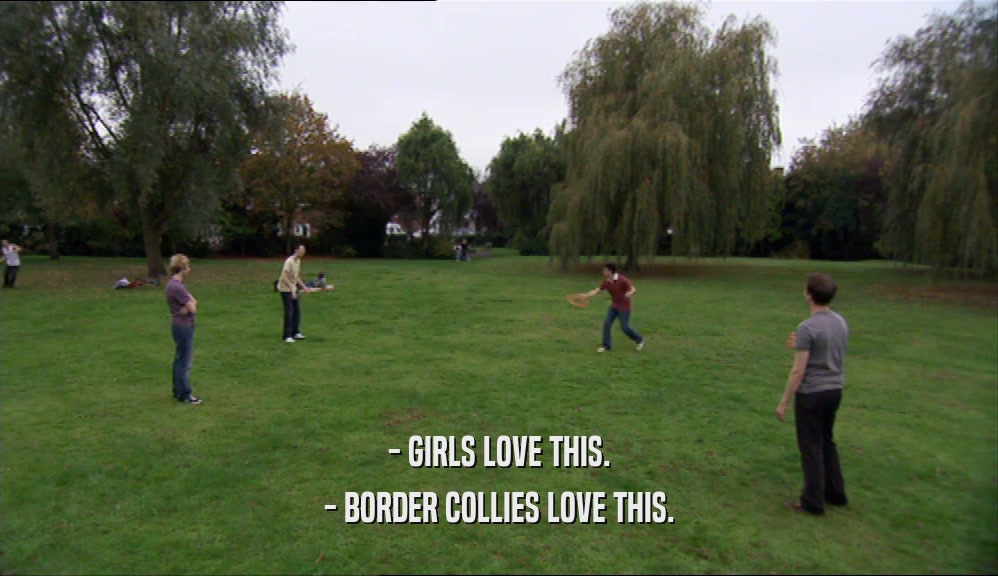 - GIRLS LOVE THIS. - BORDER COLLIES LOVE THIS. 