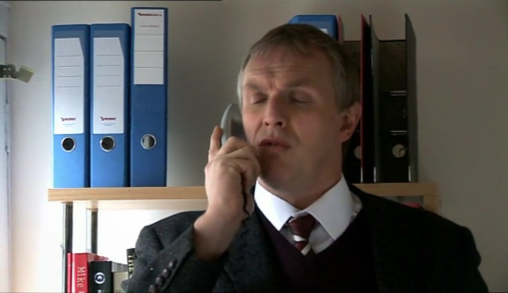 RIGHT. CAN I JUST CHECK SOMETHING WITH YOU? 