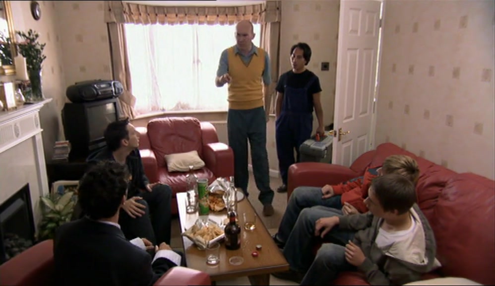- I'VE HAD ENOUGH OF YOUR LIP. - YOU'D LIKE MY LIP, WOULDN'T YOU? 