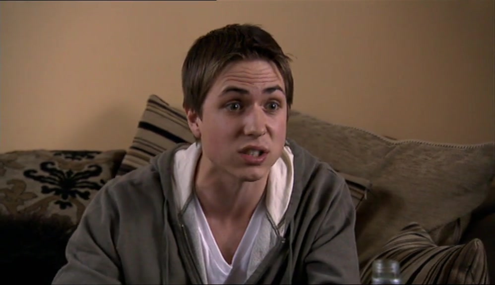 - I'VE GOT TO GET THE KID OUT THE WAY. - I COULD COME AND LOOK AFTER HIM. 