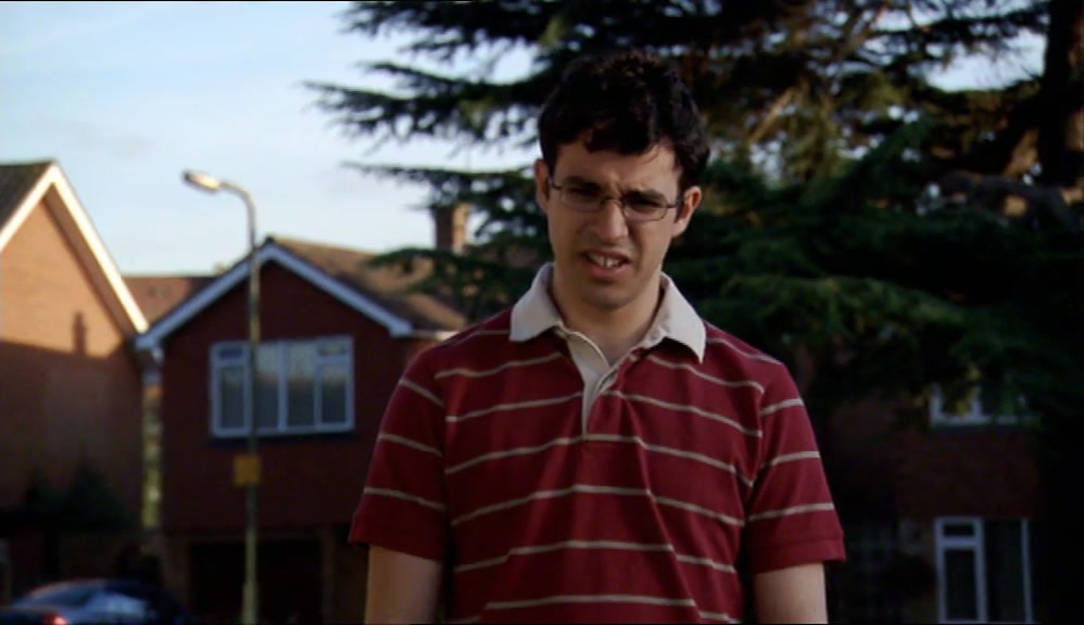 - I'LL SEE YOU TOMORROW. - TO WANK OVER YOUR MUM'S BRAS? 