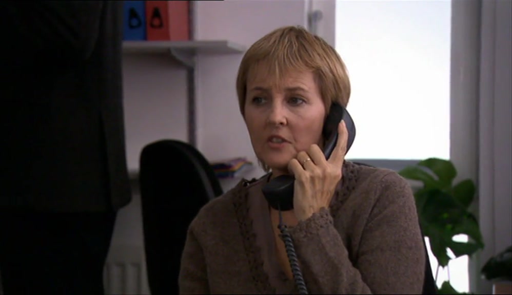 I'M SORRY. MRS COOPER, YOU SAY YOUR SON IS ILL? 