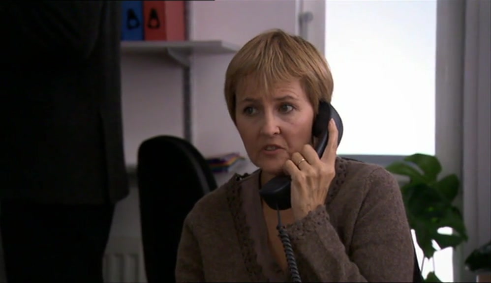 I'M SORRY. MRS COOPER, YOU SAY YOUR SON IS ILL? 