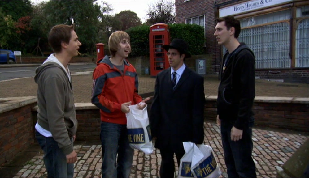 - IT'S YOUR DAD'S FAVOURITE DRINK. - MY DAD'S NOT BENT. 