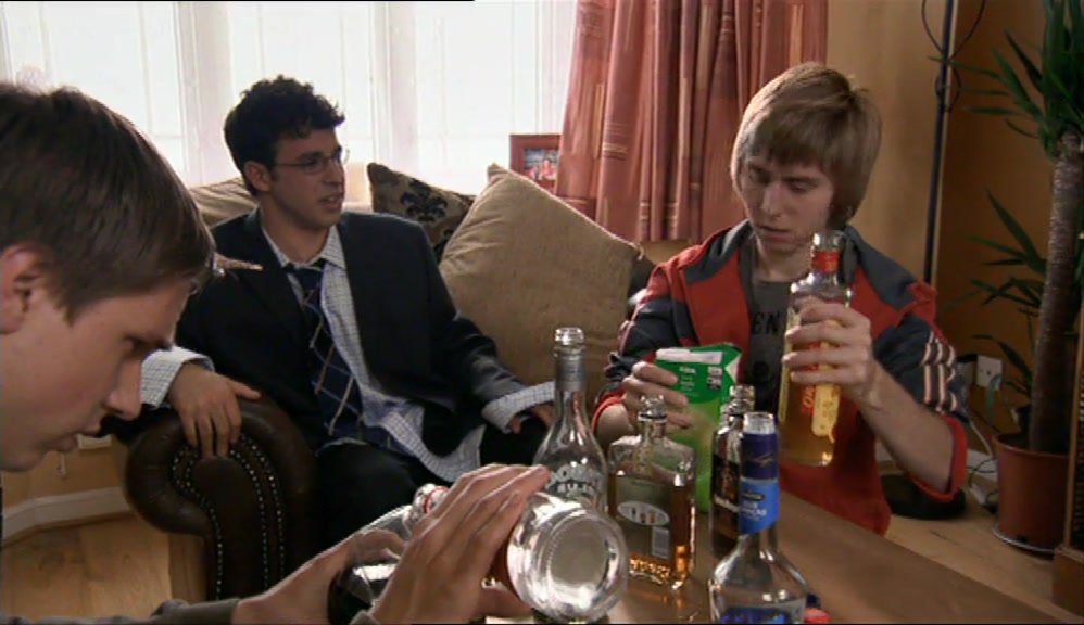 HE MIGHT AS HIS WHISKY NOW TASTES OF APPLE JUICE. 