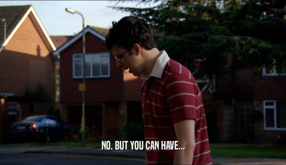 NO. BUT YOU CAN HAVE...  