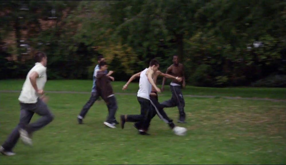 CHASING MEN AROUND A FIELD WITH YOUR TOP OFF, 