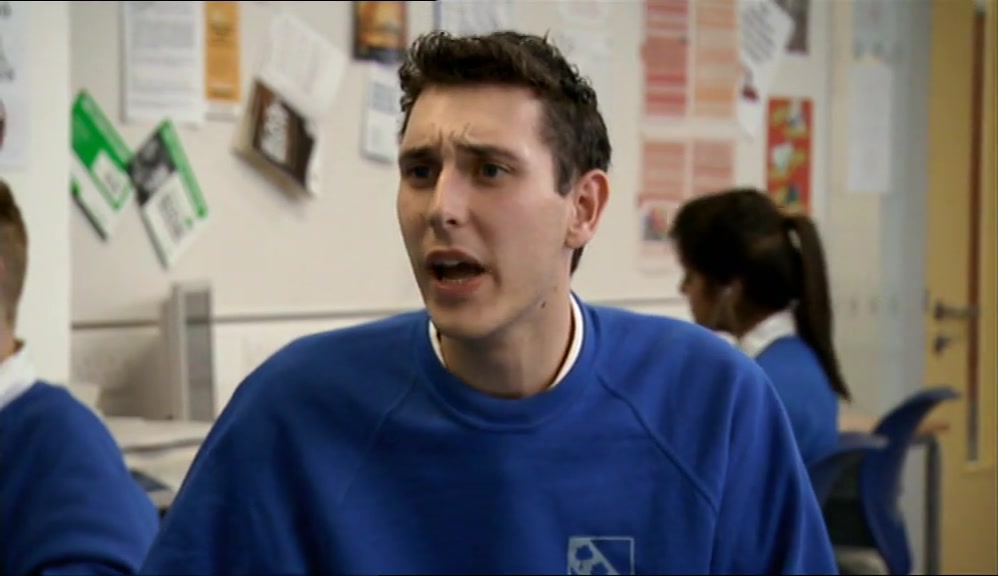 - MY DAD'S NOT A PAEDO. - NOW, BOYS. 
