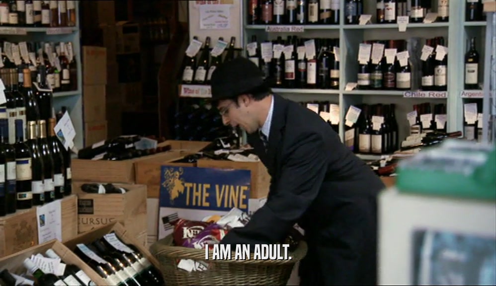 I AM AN ADULT.  
